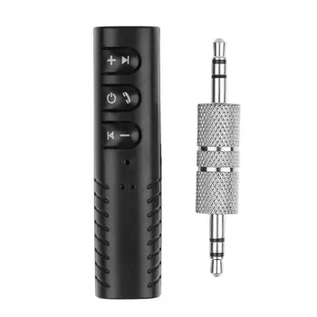 

Bluetooth Receiver Audio Clip 3.5mm Car Wireless Speaker Headphone Adapter for Tablet Mobile Phone Speaker for PSP Game Console