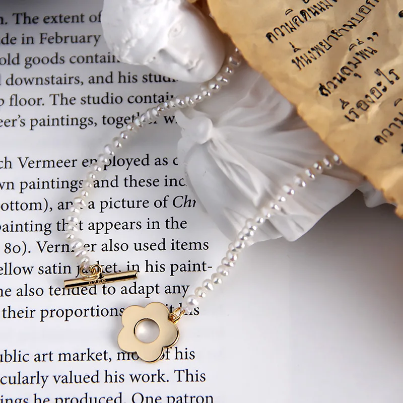 Silvology, 925 пробы, серебряный, натуральный пресноводный жемчуг, Цветочный браслет для женщин, о-образная Пряжка, браслеты-манжеты, 925, праздничные украшения