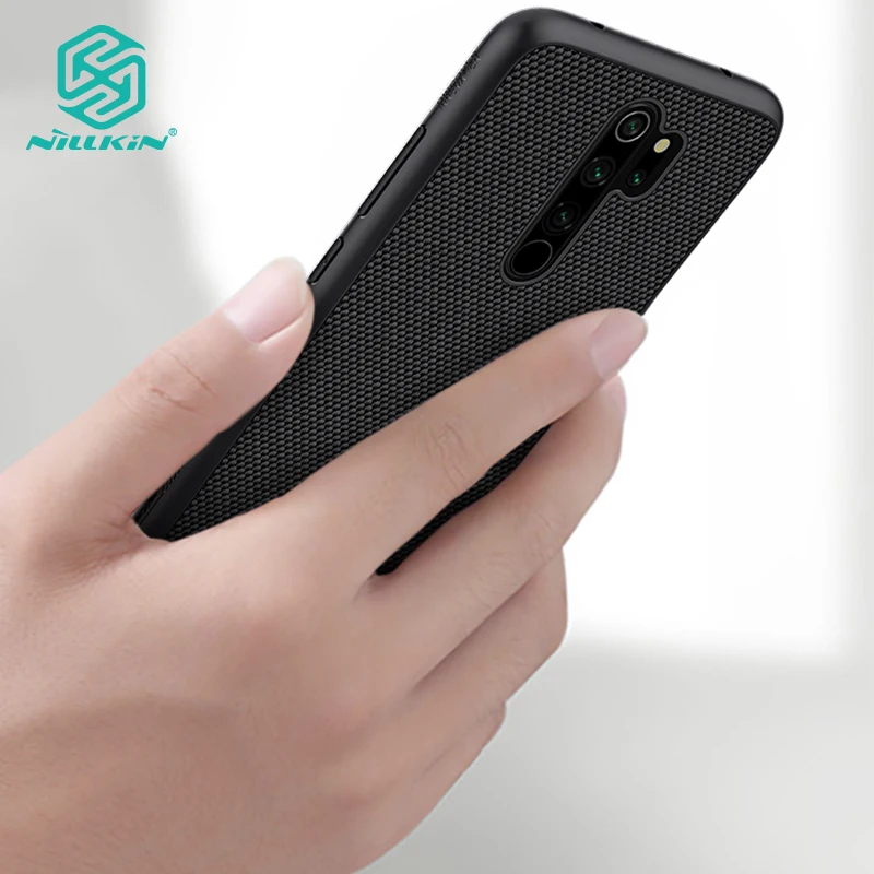 Чехол из нейлона Nillkin для Xiaomi Redmi Note 8 Pro текстурированная Задняя Крышка
