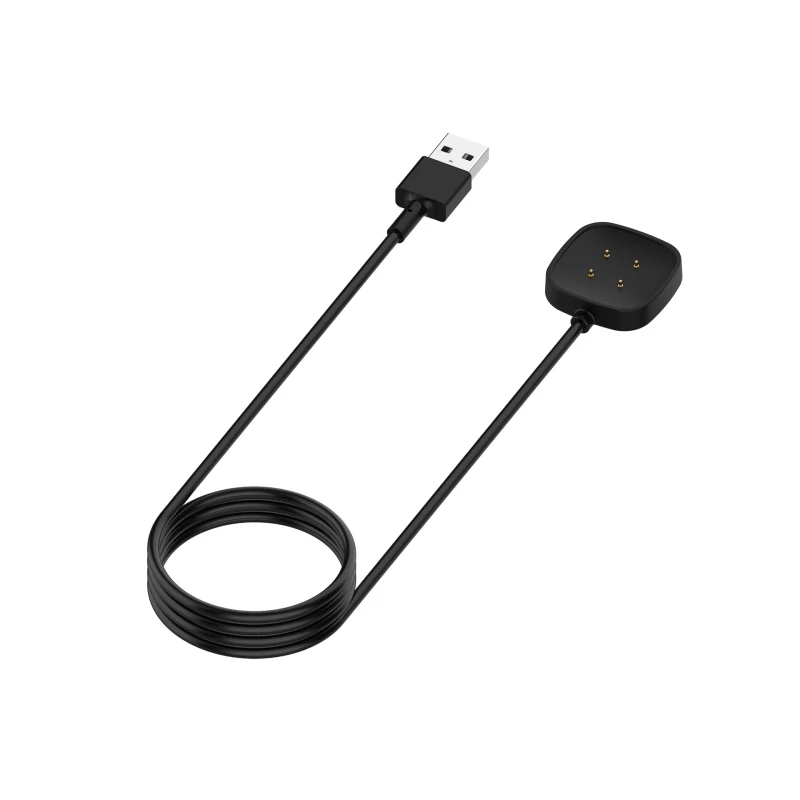 Charging Dock for fitbit Versa 3 Smart Watch Charger Cable USB Charging Data Cradle for Fitbit sense Charger Stand