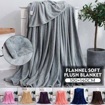

New 7 Colors 3 Size New More Soft Blanket Ultra Plush Decorative Blanket for Bed Sofa Blanket