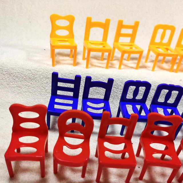 24PCS BALANCE CHAIRS BALANCING STACKING GAME KIDS Children Educational Toys A 4