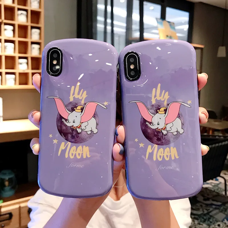 Милый чехол для iPhone 8 7 6s 6 S Plus X XS MAX XR Мягкая силиконовая задняя крышка Женский