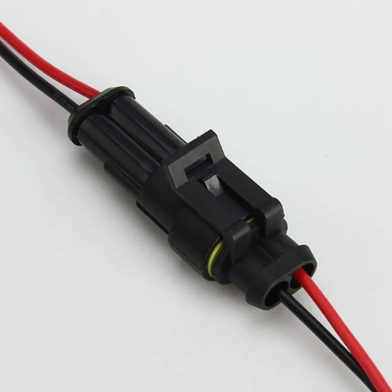 10PCS 2 Pin Way Car Sealed Waterproof Electrical Wire Connector Plug wire connectors,electrical connectors plug
