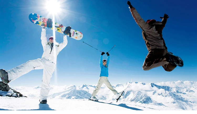 Лыжный костюм Мужская и женская зимняя новая уличная ветрозащитная влагостойкая теплая зимняя куртка и штаны одежда лыжные и сноубордические костюмы