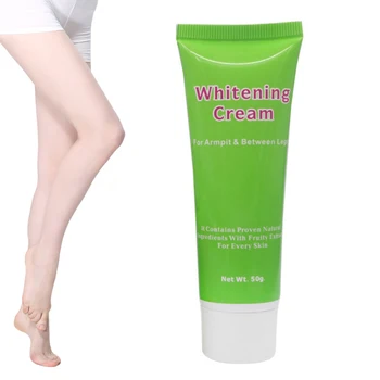 

ELECOOL 1Pcs 50g Natural Armpit Whitening Moisturizing Cream Cream Without Pain for Legs Knee Forearm Exfoliating Private Parts