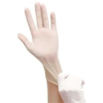 

100PCS Safety Protection Dustproof PVC Gloves Antibacterial Medical Disposable PVC Gloves