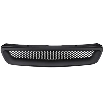 

Car ABS Front Hood Mesh Bumper Grille for Honda Civic JDM Type R 1996-1998 Car Accessories