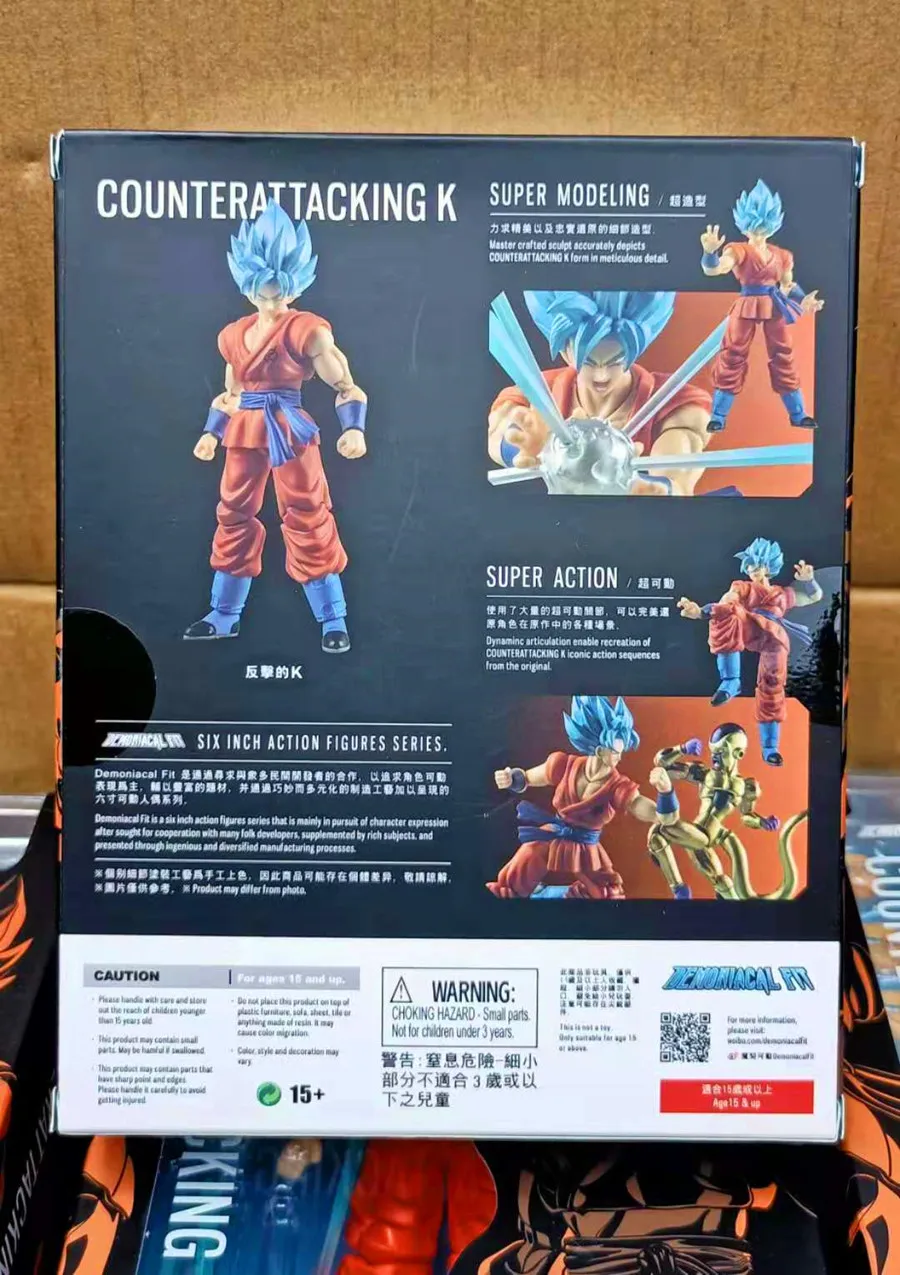 In Stock Demoniacal Fit Counter Attacking K Action Figure Model Toy Brinquedos Figurals