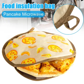 

Tortilla Insulation Bag Food Cooler Bag Microwave Oven Bag Pancakes Cooler Cover Potato Cake Cooler Bag Lunch Bag P7Ding