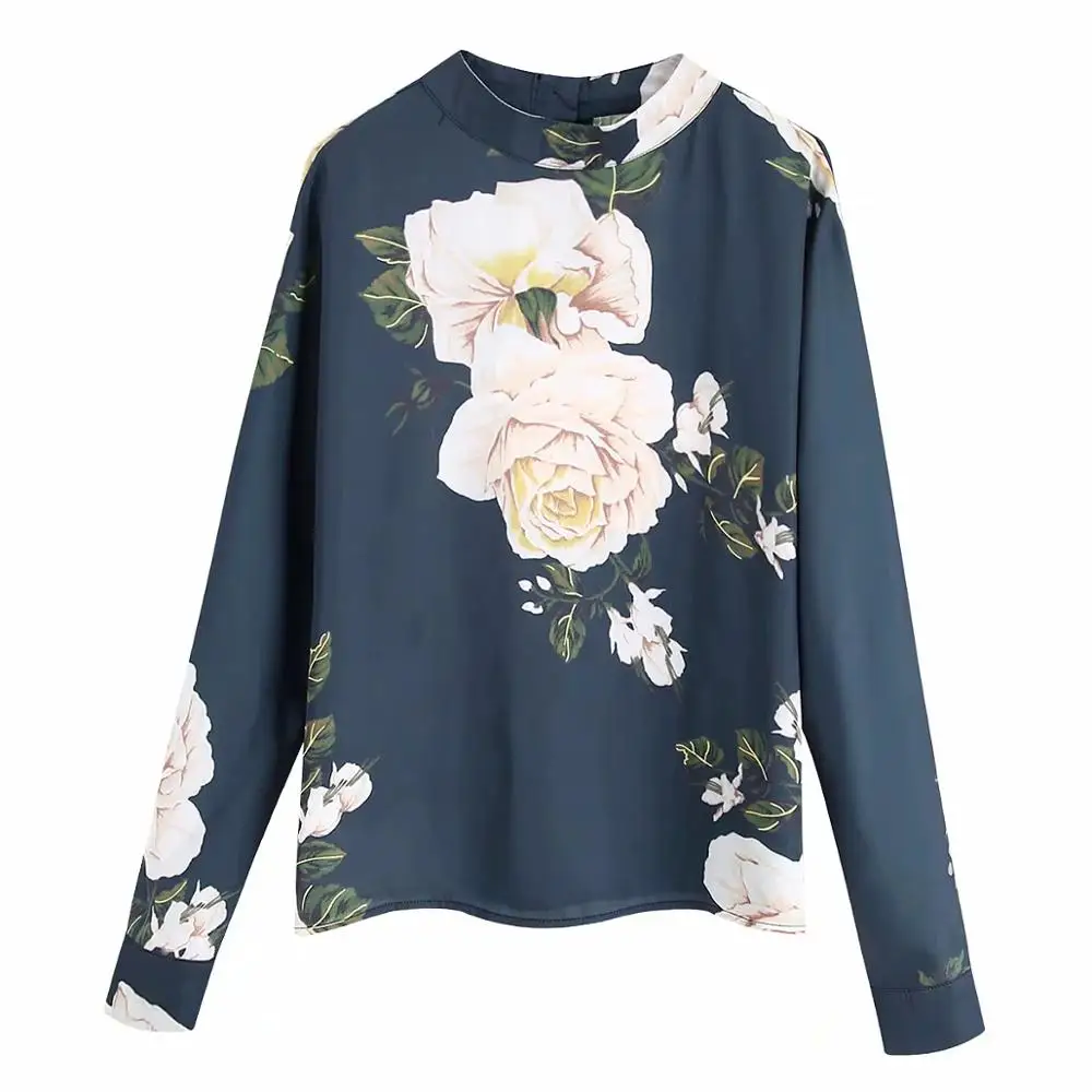 Увядшая английская элегантная офисная атласная блузка для женщин blusas mujer de moda кимоно рубашка женские топы и блузки размера плюс