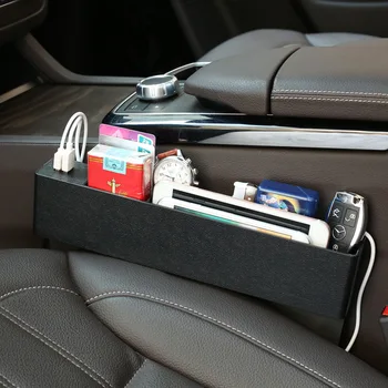 

Rechargeable Multi-functional Car Organizer Seat Slot Storage Bag Storage Case Car Slot Boxes