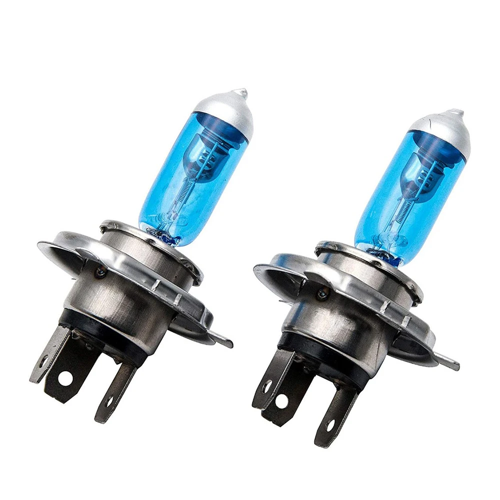 2pcs H4 Super Bright Cool White Fog Halogen Bulb 100W 12V Car Head Lamp Light Car Styling Car Light 9003 HB2 Xenon Bulbs Lamps car underglow