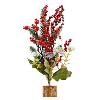 

Mini Christmas Decoration Tree Festival Desktop Decoration Small Tree 28cm Christmas Day Decorations Happy New Year