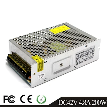 

Single Output 200W 42V 4.8A Switching Power Supply Transformers AC110V 220V TO DC42V SMPS for Stepper Motros CNC CCTV Led Light