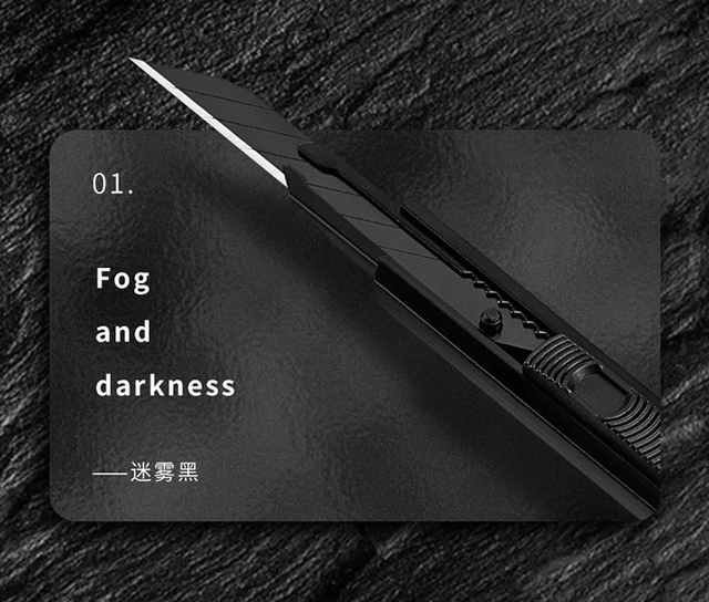 1pcs Black Knife