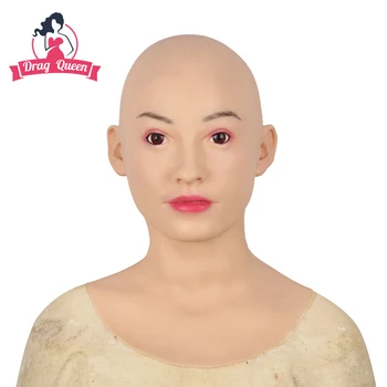 

Drag Queen Crossdresser Transgender Cosplay Male To Female Silicone Goddness Face Female Mask Realistic Silicone Masks Party