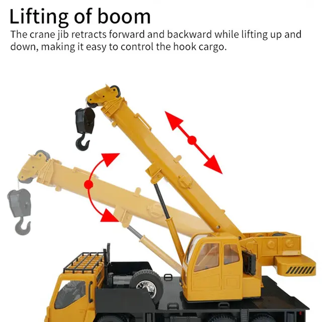 RC Truck RC Excavator 2.4G Radio Controlled Car Caterpillar Tractor Model Engineering Car Digging Soil Sound Toys For Boys 4