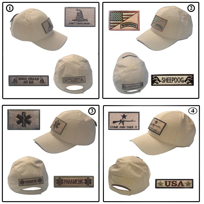 

Supply of Goods Outdoor Tactical Tactical Cap Kaki Baseball Cap Send Velcro Label
