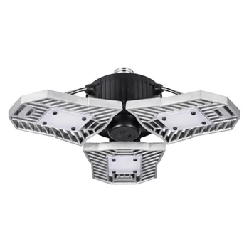 

Adjustable Industrial Workshop Station Barn Basement Bright Ceiling Deformable Warehouse Garage Light Led Foldable Waterproof