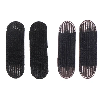 

2PCS Breathable Bangs Mat Hair Clips Black Coffee Princess Hair Tool Set Bump It Up Volume Base Hair Inserts Invisible Hair Pins
