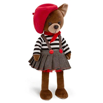 

Soft toy "Lucky Kiki: Morning in Paris", 25 cm