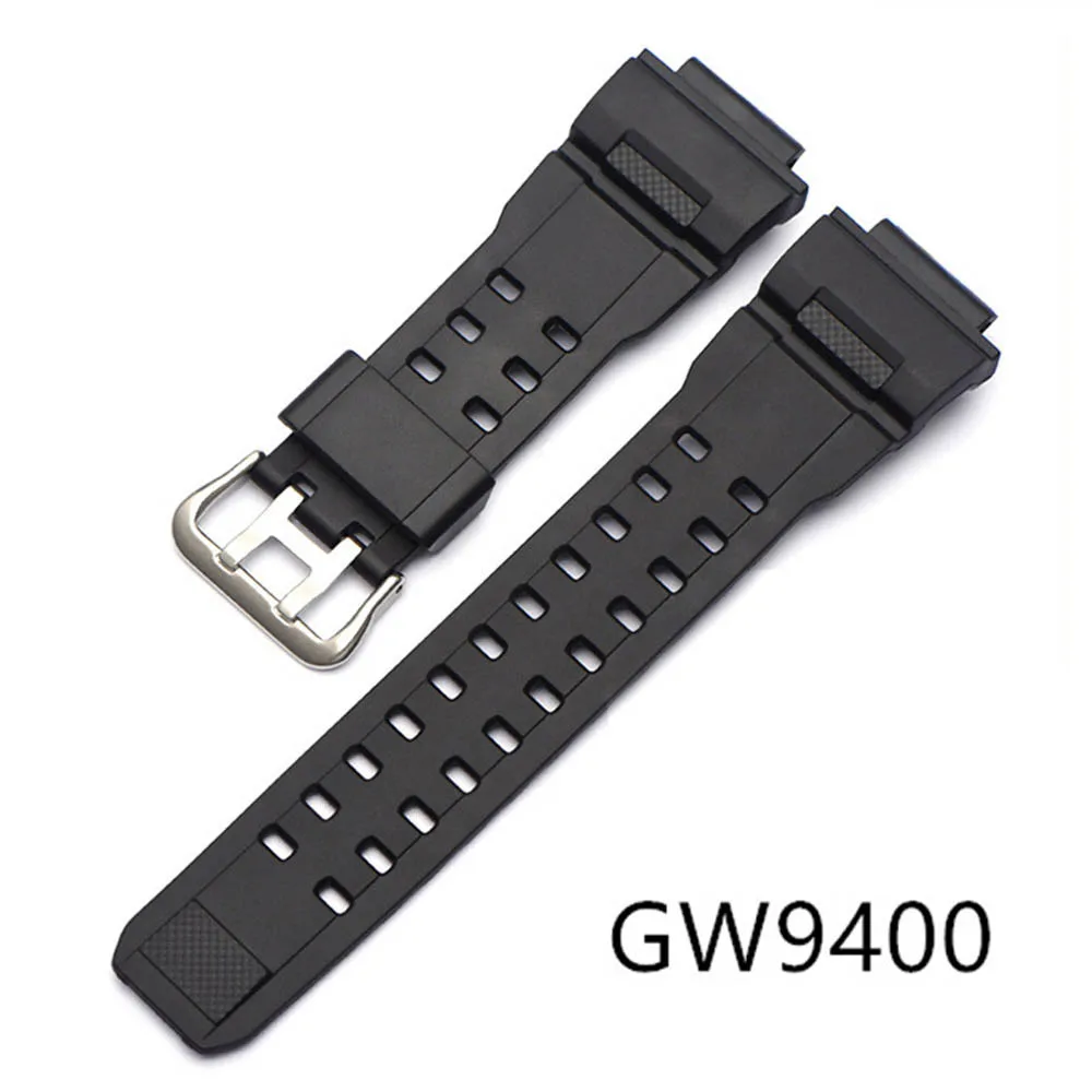 Черный полимерный сменный ремешок для часов Casio G Shock GW 9400 gw9400 спортивный