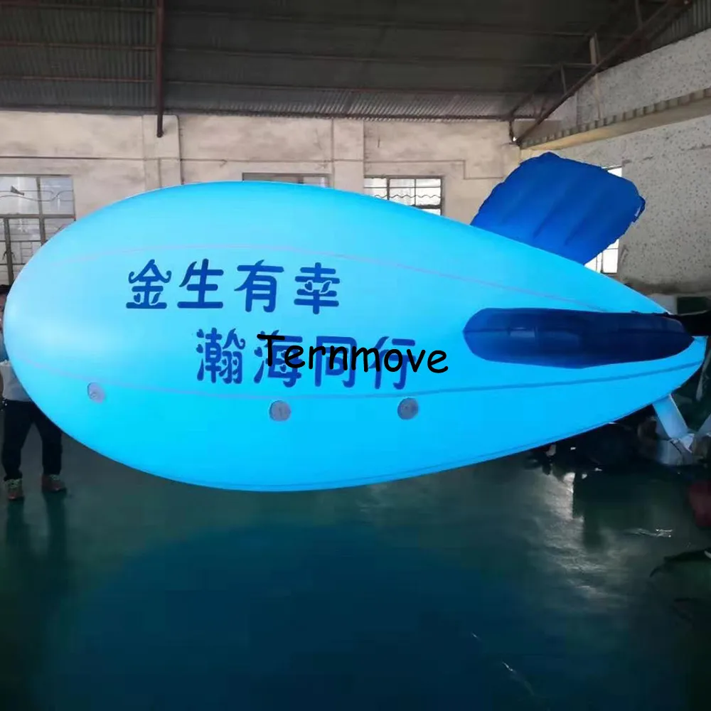 Рекламный светодиодный светильник zeppelin Blimp/Дирижабль гелиевый blimp воздушный шар для продвижения Большой Надувной Воздушный самолет