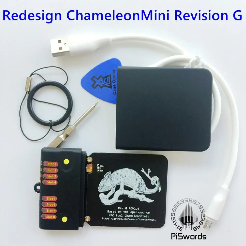 Бесконтактный эмулятор смарт-карты ChameleonMini версия G совместим с NFC хамелеон Mini REV |