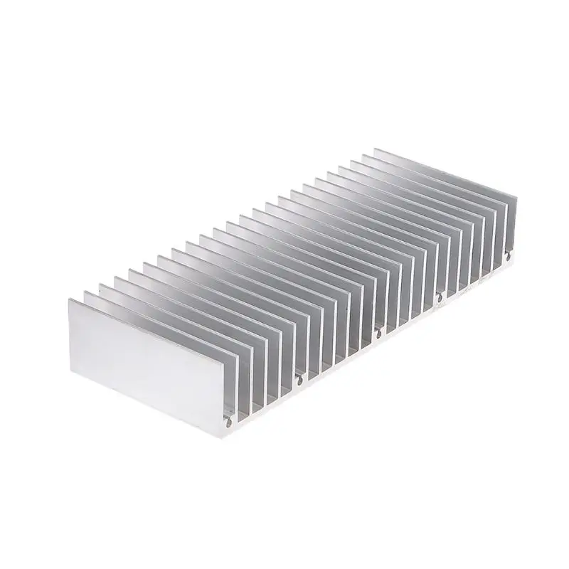 DIY Electronic Cooling StripThermal Block Extruded Aluminum Heatsink For High Power LED IC Chip Cooler Radiator Heat Sink K4UA