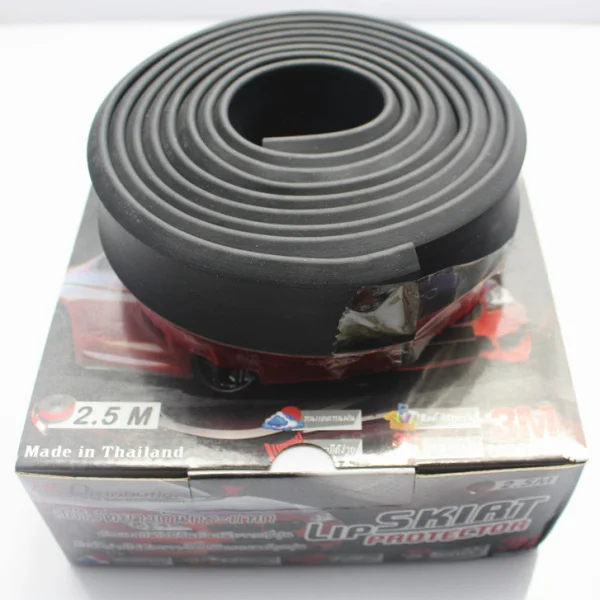 Universal 98'' Car Front Bumper Lip Splitter Spoiler Chin Lip Skirt Protector