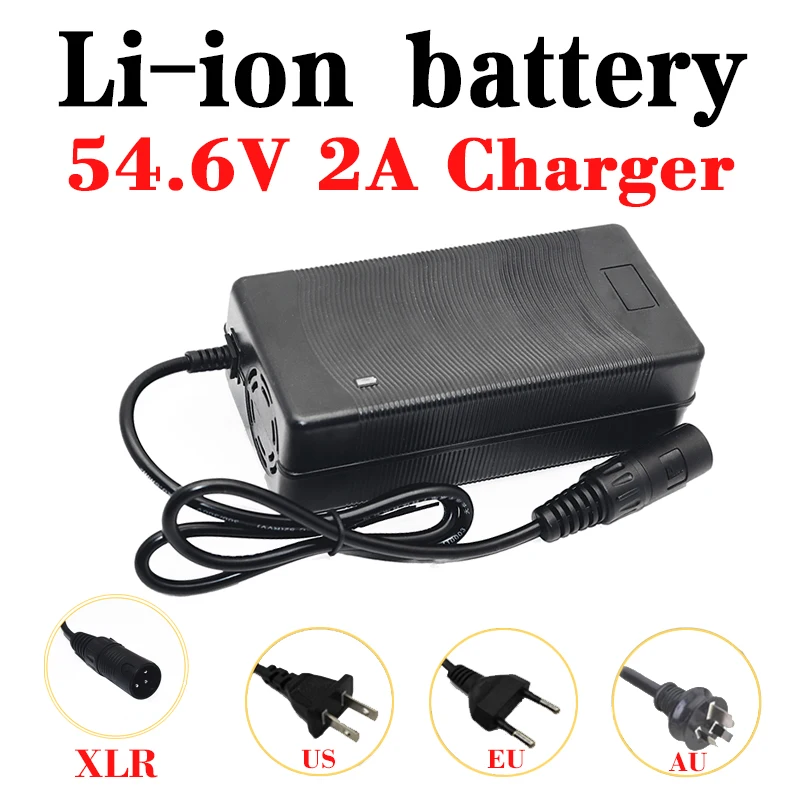 Chargeur de Batterie Multi-Plug 54,6V/2A-110W