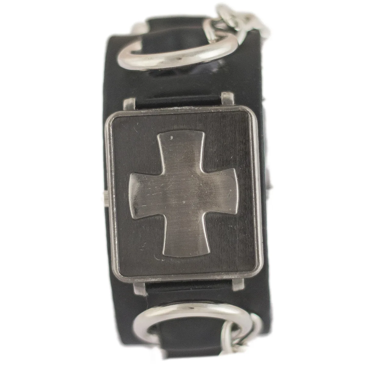 

Punk Cross Bracelets Belt Watch
