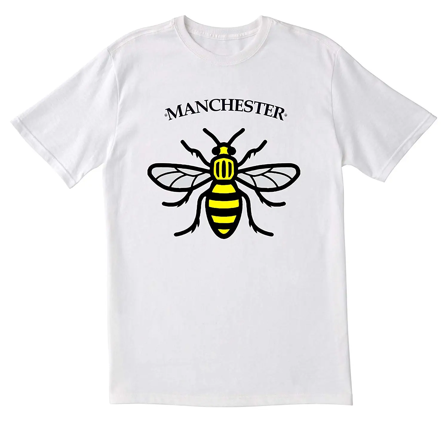 

Manchester Bee TShirt 2019 Fashion New Metal Band T-shirt Style Natural Cotton O-neck Tee shirt winner tee