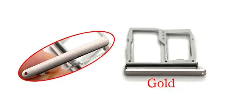 Новинка для LG G6 US997 VS988 Nano Sim карты лоток Слот держатель с Micro SD карта памяти гнездо