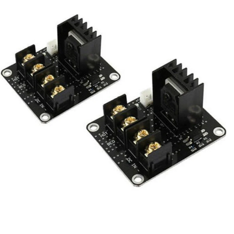 2шт черный ANET A8 MOSFET плата обновления для 3D-принтера с подогревом кровати модули питания