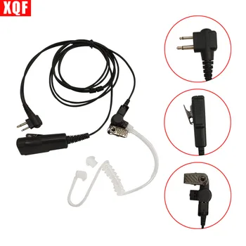 

XQF 10PCS Air Tube Earpiece Earphone Headset PTT for Motorola SL7550 SL4000 SL1K MotoTRBO Two Way Radio