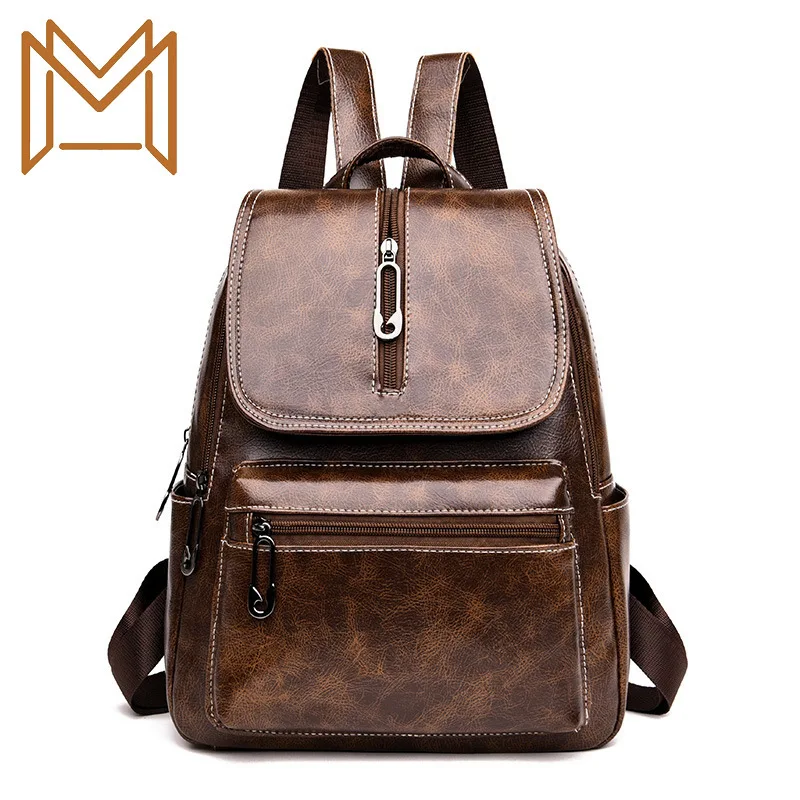 

2019 Trend Both Shoulders Package Leisure Time Capacity Travel Backpack