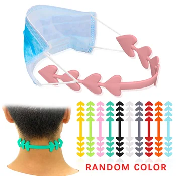 

Face Mask Ear Hooks Extension Buckle Adjustable Mini Mask Extend Hook Anti-slip Mask Ear Grips Random Color
