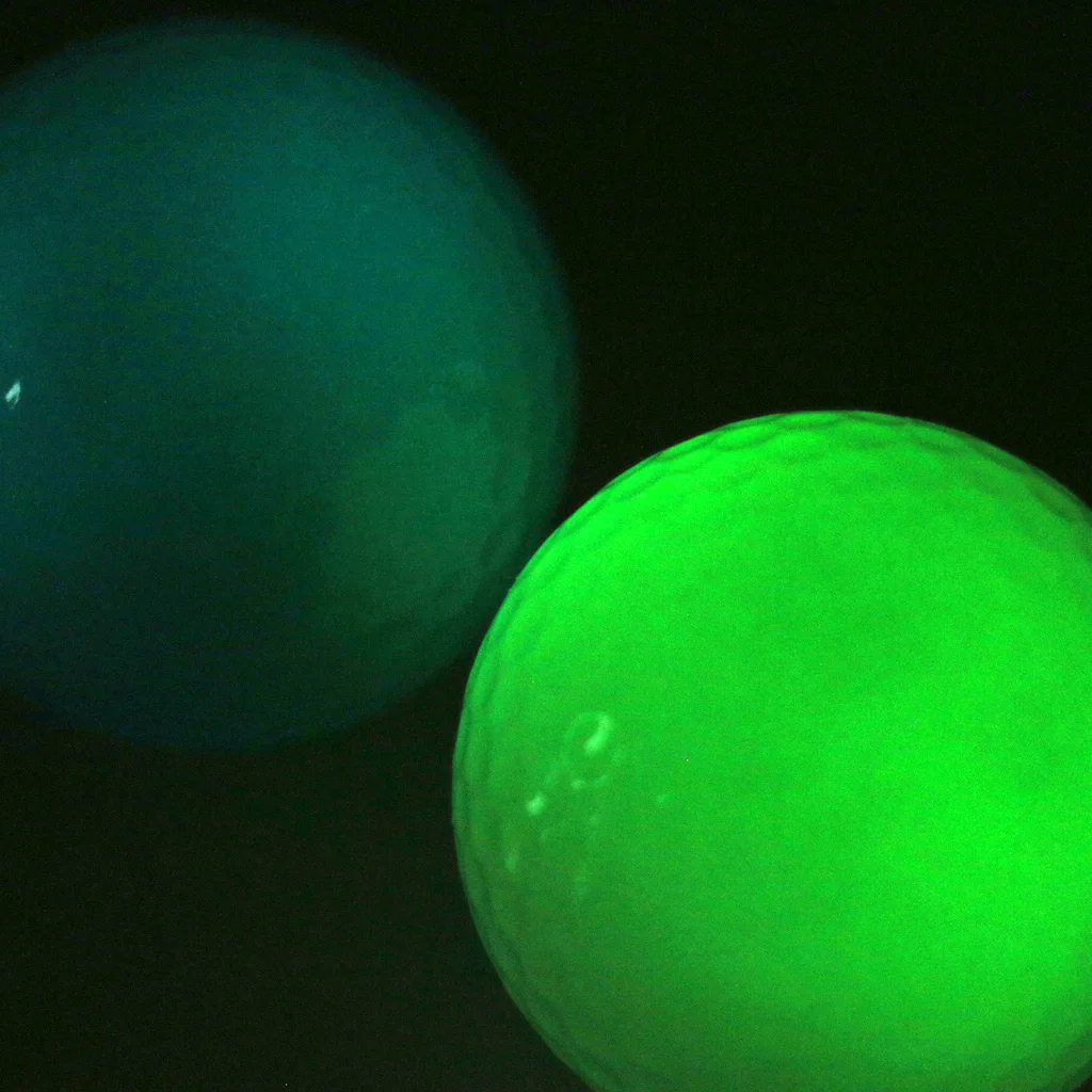 Golf Luminous Ball Training Practice Balls Fluorescent Tournament Tennis Ball