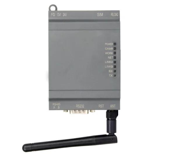 PLC модуль дистанционного управления RS232 RS485 до 4G для HMI связь SMS HTTPD FTP порты TCP UDP |