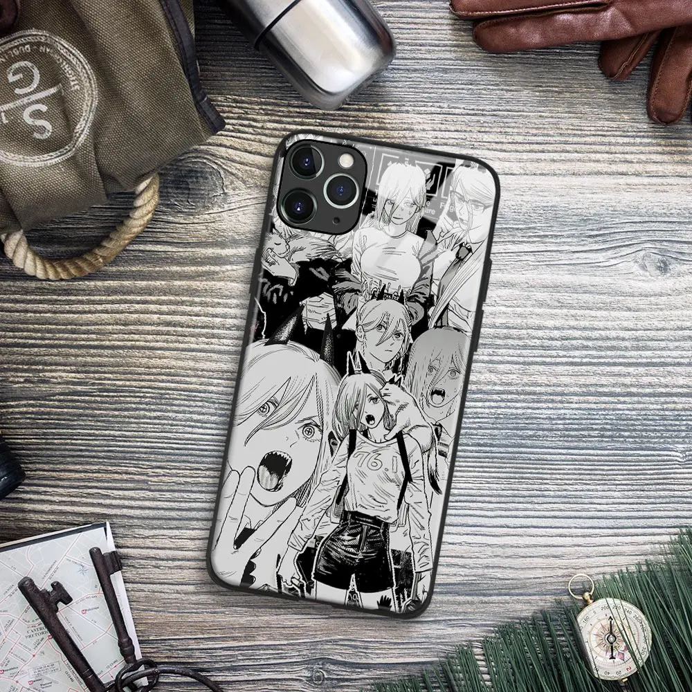 Chainsaw Man Power Tempered Glass iPhone Case for 78SE Anime Toy   HobbySearch Anime Goods Store