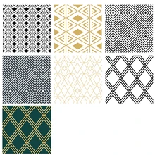 

Geometric Wallpaper Grid Removable Self Adhesive Arrow Peel And Stick Contact Paper for Wall Renovation Furniture Sticker