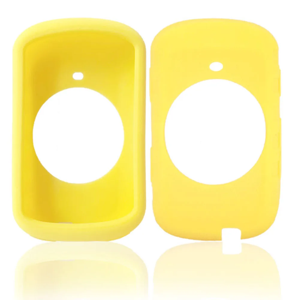 Защитная пленка для экрана из мягкого силикона, Модный чехол для велосипедного компьютера, мини-аксессуары, устойчивый к царапинам для Garmin Edge 530 - Color: Yellow