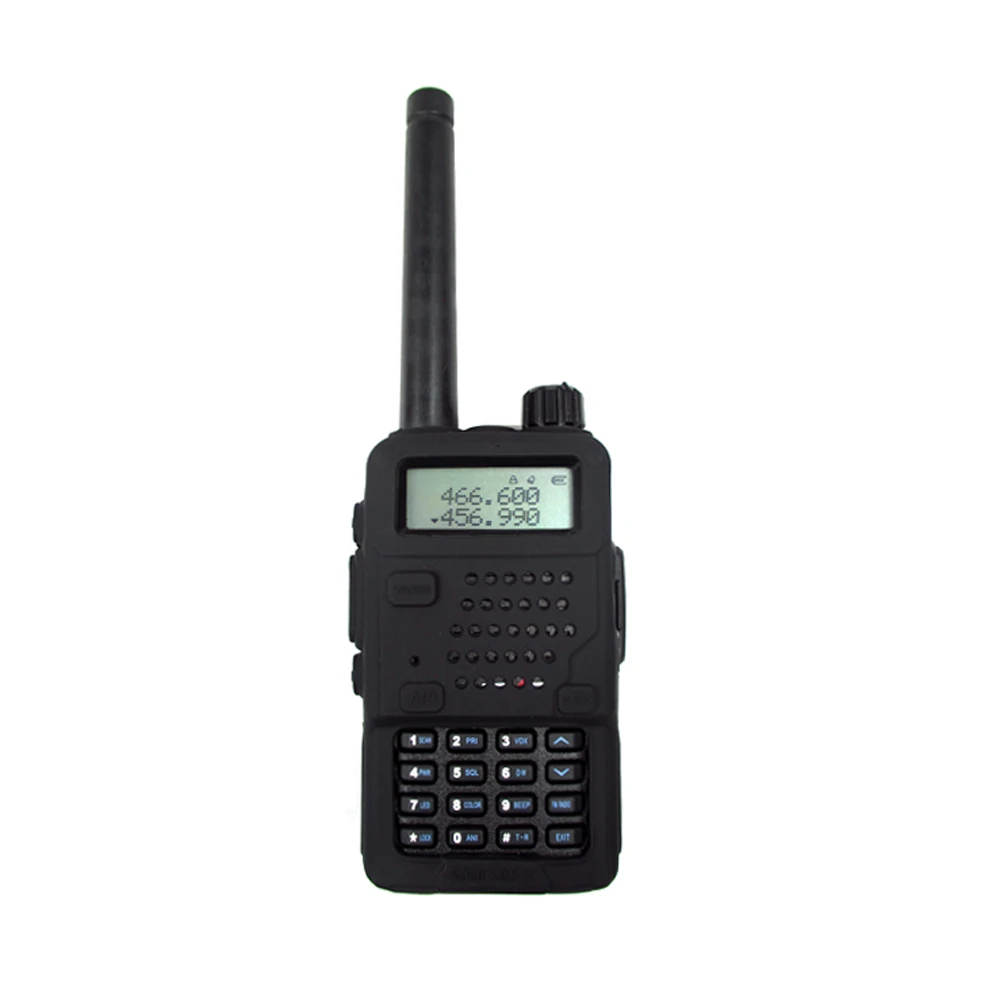 2 шт. BAOFENG UV-5R чехол силиконовый резиновый чехол бампер для F8+ UV-5RB UV-5RE DM-5R plus Walkie Talkie uv5r аксессуары