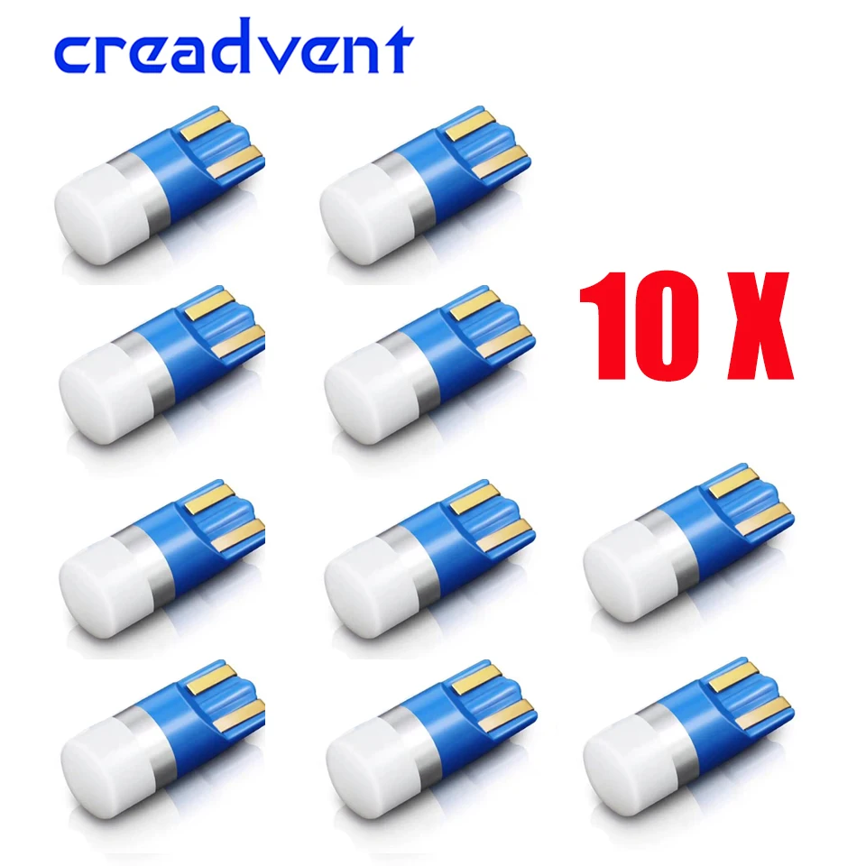 10x3030 SMD 350LM T10 W5W светодиодный автомобильный светильник автомобильная лампа для