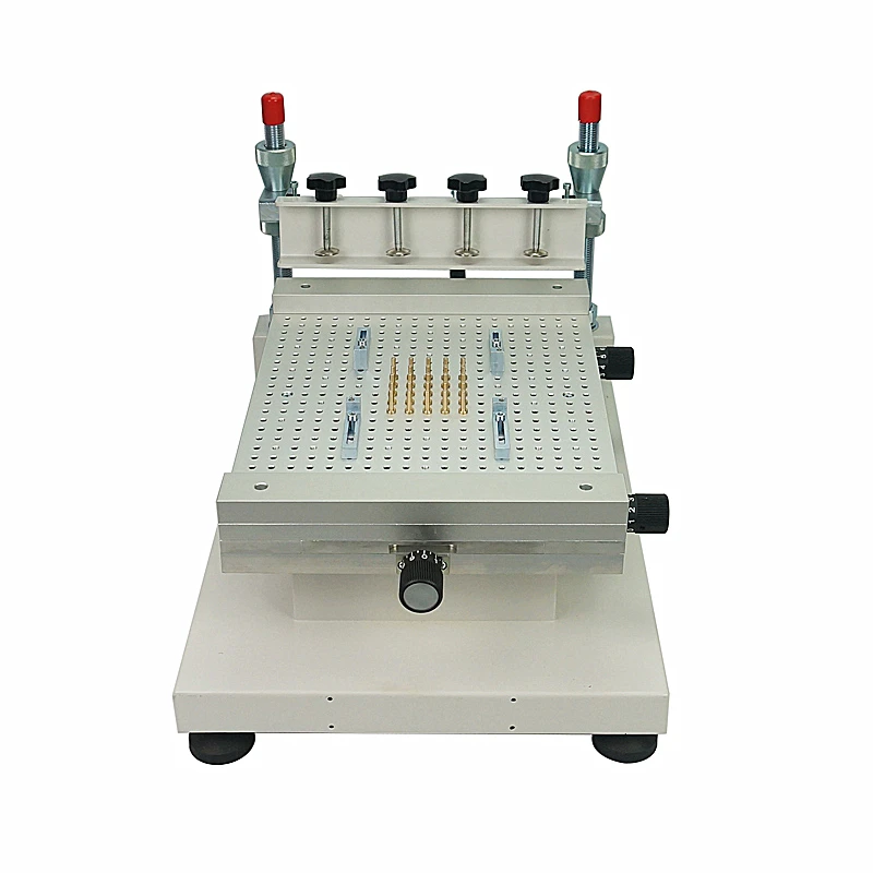 

LY NW-4025 Solder Paste Printer Silkscreen Printing Machine High Precision SMT Screen Printer Single Double-sided Circuit Board