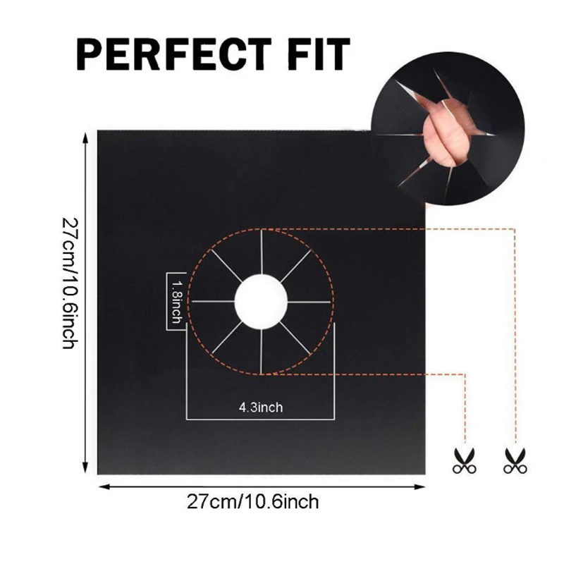 1 шт., портативное защитное покрытие для кухонной плиты, защитное покрытие для газовой плиты