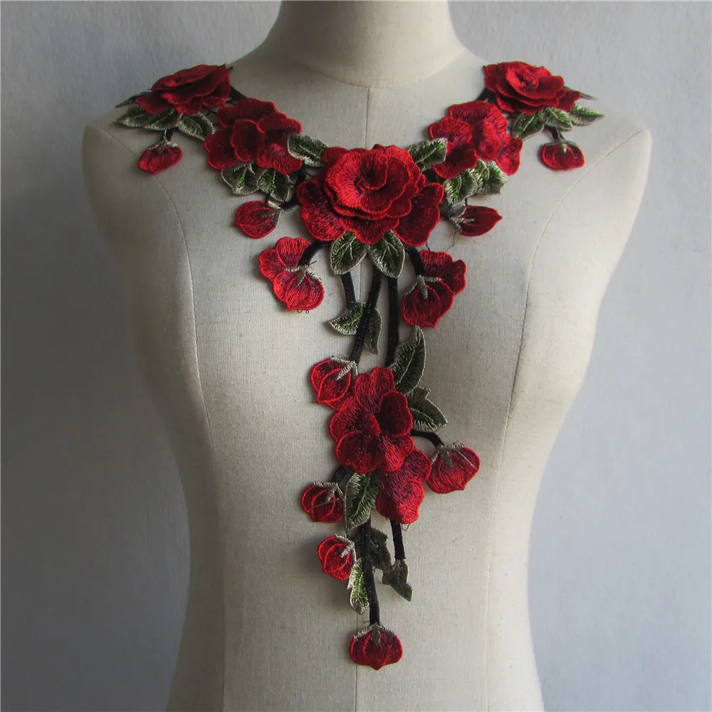 Embroidery Laces craft Materials for Sewing Lace top Embroidered fabrics for dresses Lace Collar Baby hair bands Accessories