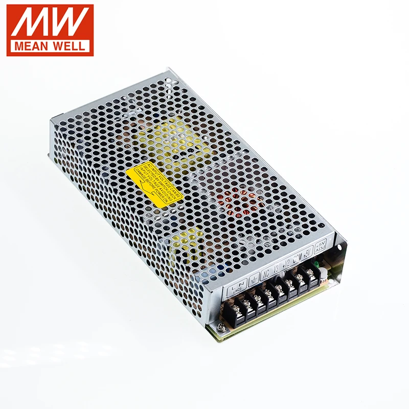 MEAN WELL RT-125B 132 Вт тройной выход импульсный источник питания 5 в 12 В-12 В DC 12A 5A 1A блок питания трансформатор